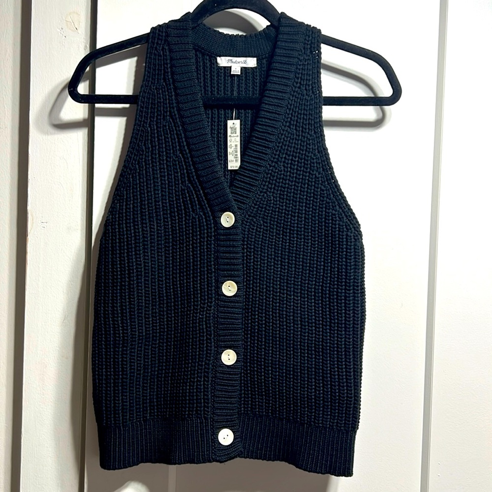Madewell NWT sweater vest
